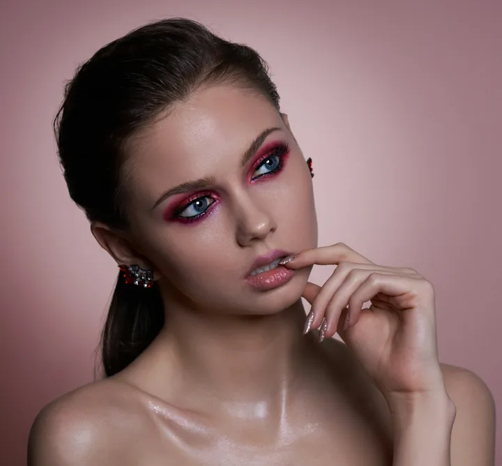 Fucsia sobre fucsia